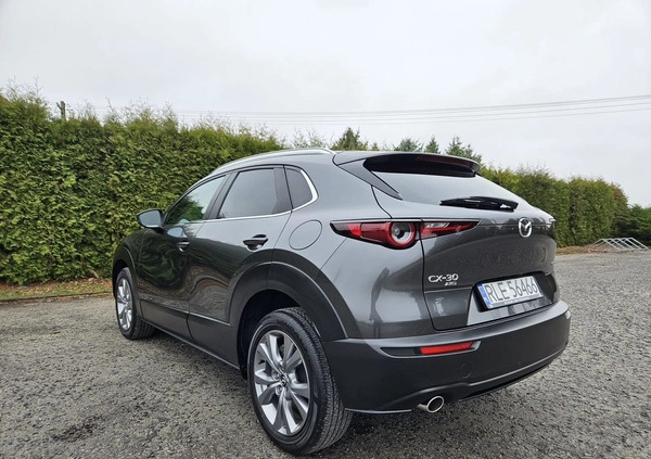 Mazda CX-30 cena 117800 przebieg: 9801, rok produkcji 2022 z Sucha Beskidzka małe 277